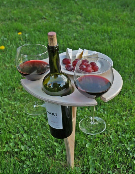 Outdoor Lawn Wine Table