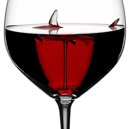 Custom Shark Wine Glass