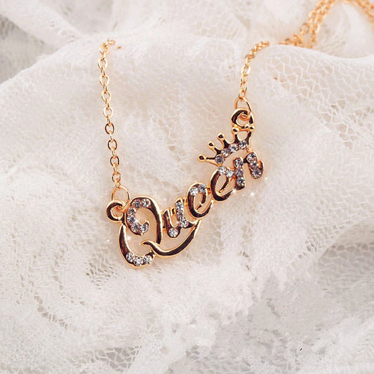 Gold Queen Necklace