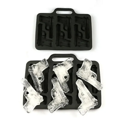 1pc Creative Ice Cube Tray, Whiskey Wine Ice Cube Molds, Ice Cube Maker, DIY Bar Accessories