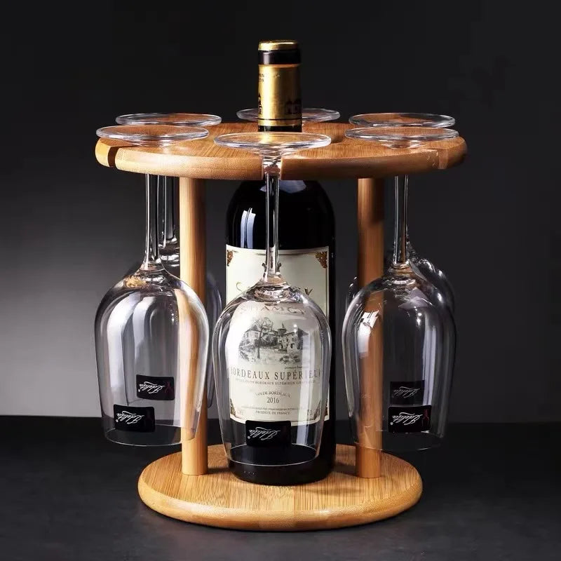 Unique Wooden Wine Rack