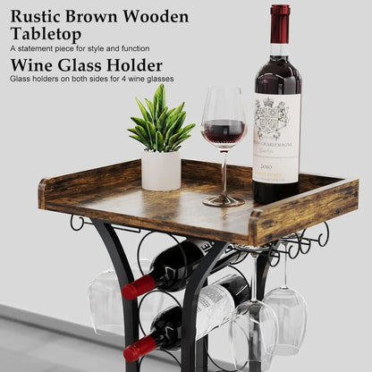 Custom Wine Rack Table