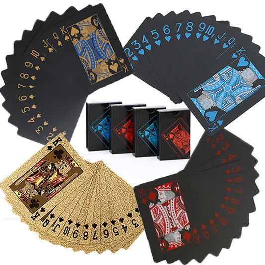 Custom Black and Gold Playing Cards